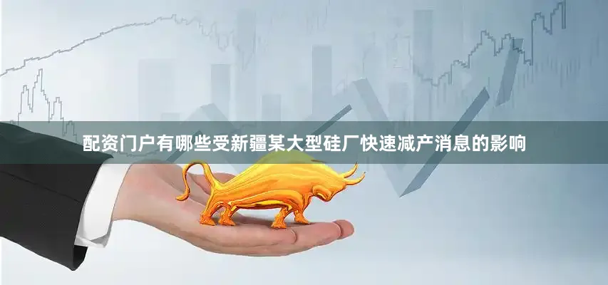 配资门户有哪些受新疆某大型硅厂快速减产消息的影响