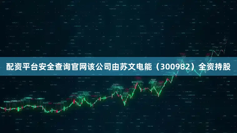 配资平台安全查询官网该公司由苏文电能（300982）全资持股