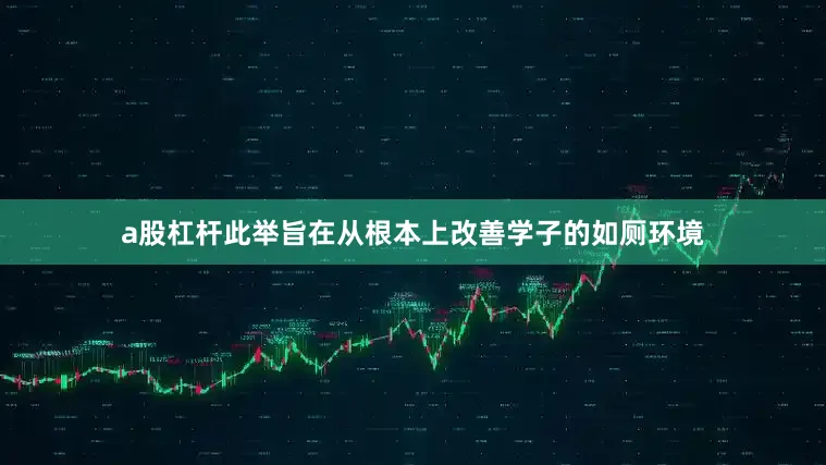 a股杠杆此举旨在从根本上改善学子的如厕环境